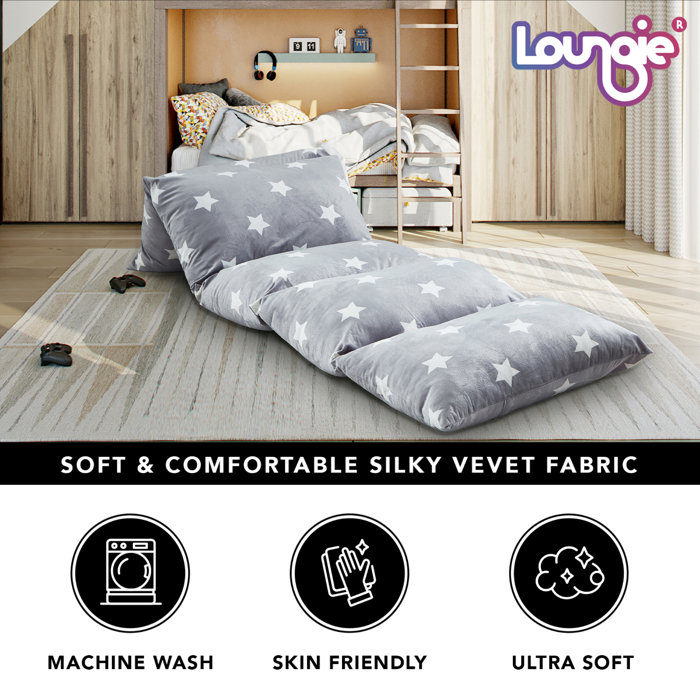 Loungie Floor Pillow Bed Cover 88" x 26" For Bedroom & Reviews Wayfair